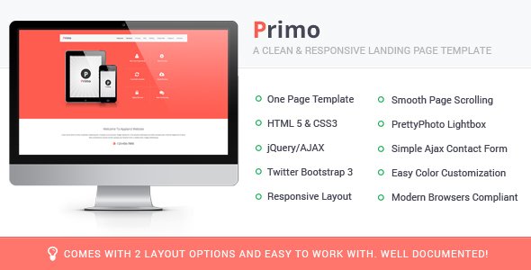 Appreative Responsive Landing Page Template