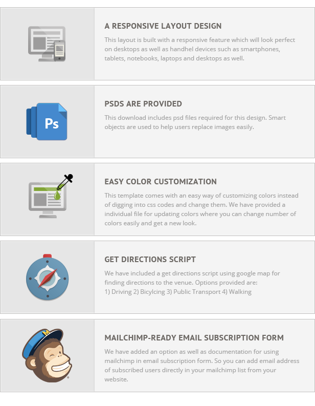 OnEvent - Special Event Landing Page